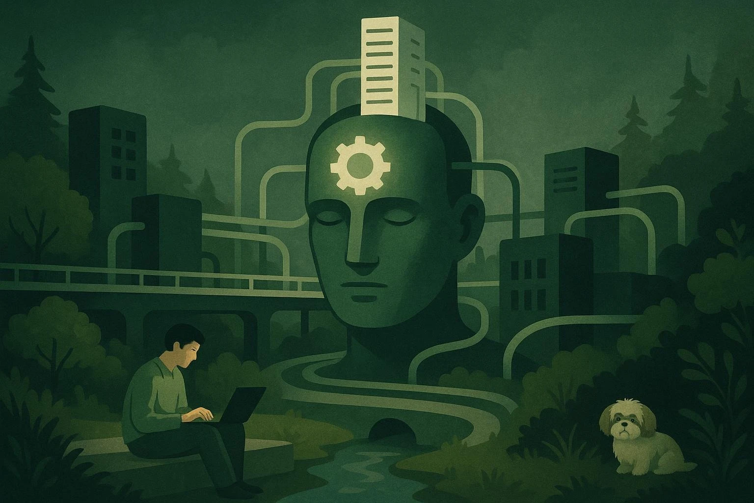Abstract public infrastructure for artificial intelligence, imagined as a shared civic utility