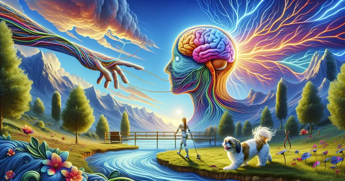 Abstract image symbolizing curiosity, healing, and neuroplasticity